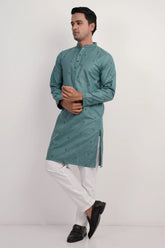 Men Premium Panjabi (Sage)